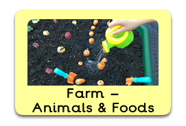 Fun on the Farm Themed Tuff Trays for Toddlers-EYFS Children - Learning Through Play Sessions