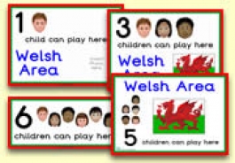 How Many Children... Welsh Area Signs
