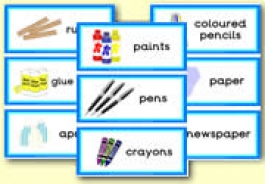 Classroom Equipment Drawer Labels &amp; Posters