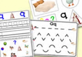 'q' Themed Phonics/Letter Sounds Activities for Foundation Phase / Early Years 