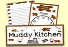 Mud Pie / Muddy Kitchen Role Play Resources