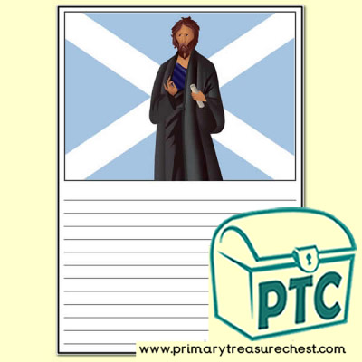 St Andrew's Day writing activity Worksheet