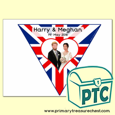 Harry and Meghan royal wedding bunting