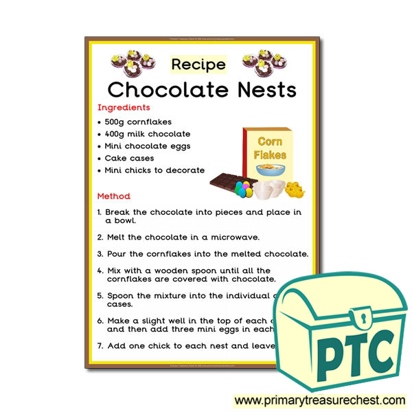 'Chocolate Nests' Recipe using Corn Flakes