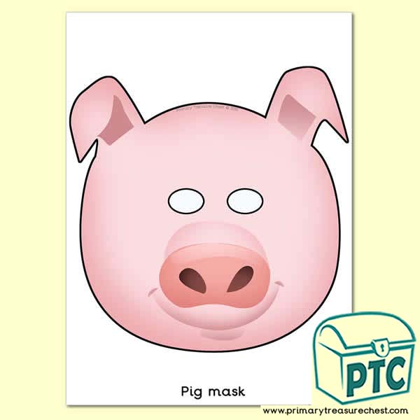 Pig Role Play Mask - Chinese New Year Pig Mask - Year of the Pig