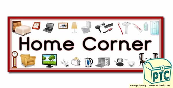 'Home Corner' Display Heading/ Classroom Banner