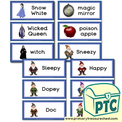 Flashcards- Snow White and The Seven Dwarfs