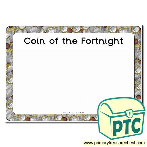 Coin of the Fortnight Poster