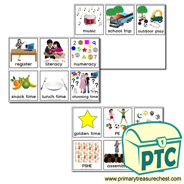 Timetable Activity Cards
