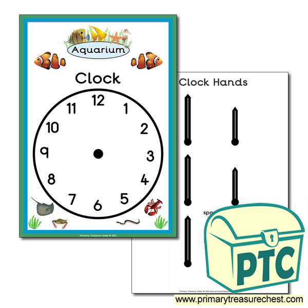 Aquarium Role Play Clock