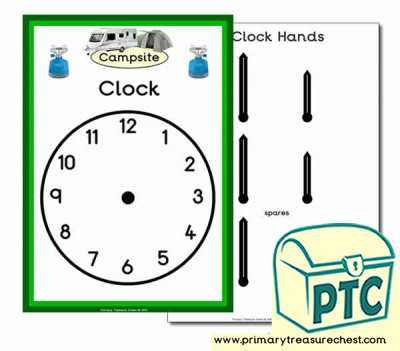 Role Play Campsite Clock