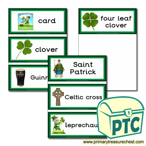 Irish Themed Flashcards