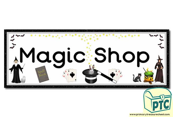 'Magic Shop' Display Heading/ Classroom Banner