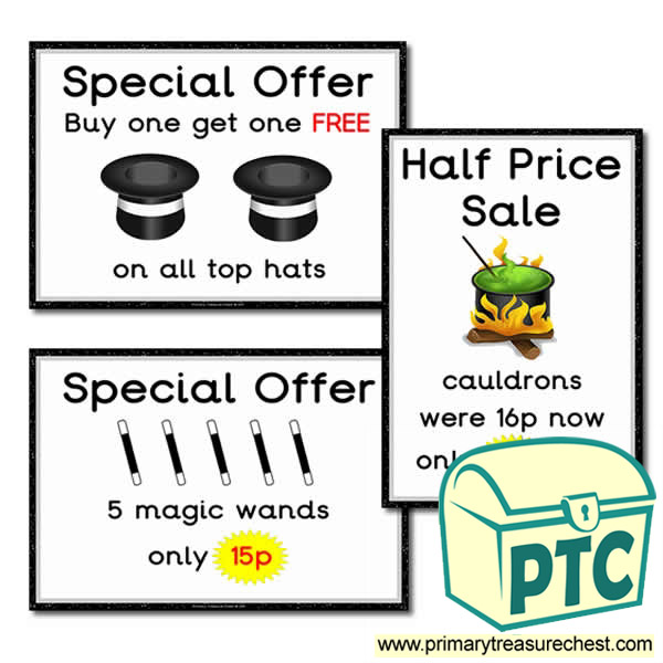Role Play Magic Shop Special Offers - 1-20p