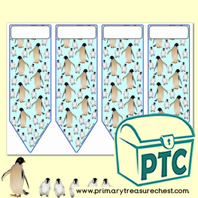 Penguin themed Bookmarks - Penguin Awareness Day Resources