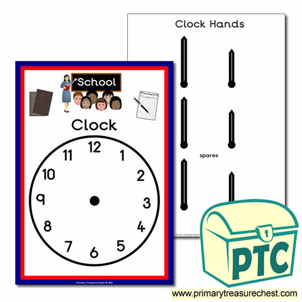 School Role Play Clock