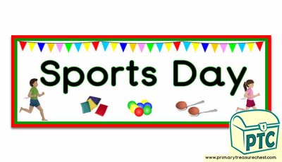 'Sports Day' Banner