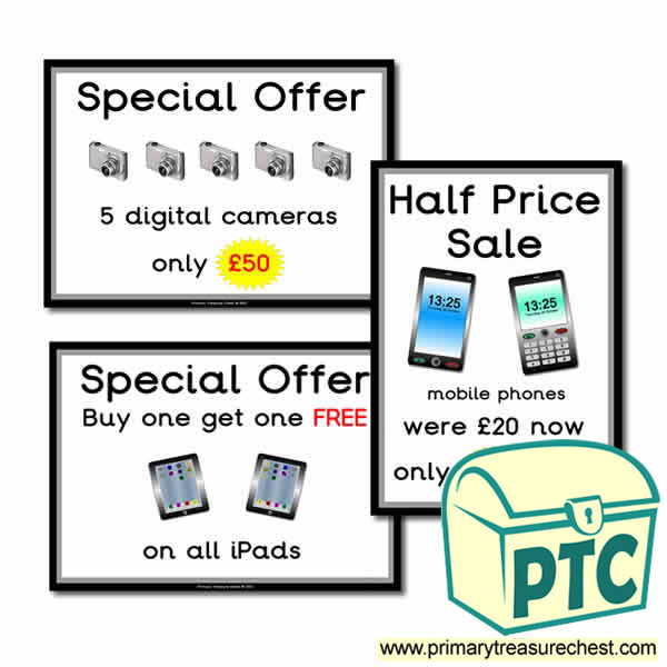 Role Play Electrical Shop Special Offers (21p - £99)