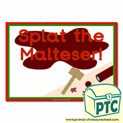 'Splat the Malteser' Poster