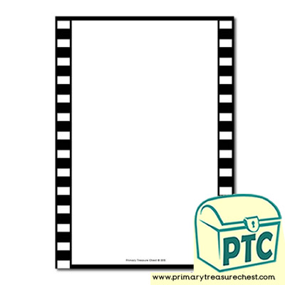 Camera Film Themed Page Border/Writing Frame (no lines)