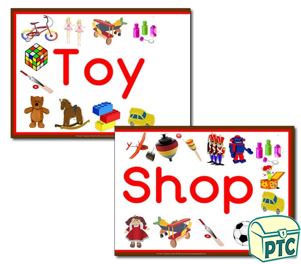 'Toy Shop' Display Heading/ Classroom Banner