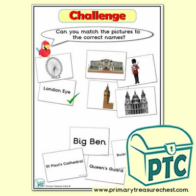 London Topic Words Matching Challenge Sounds with Pictures