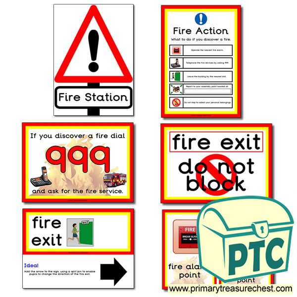 'Fire Station' Signs