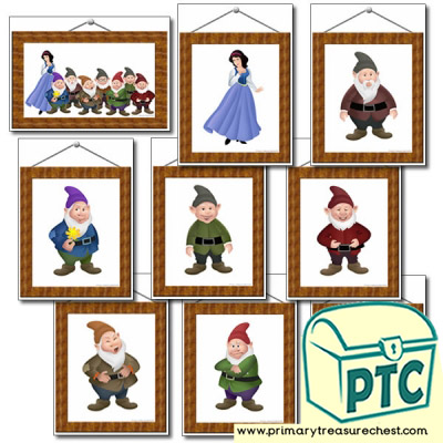 Picture Frames- Snow White and The Seven Dwarfs