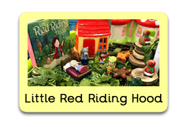 Little Red Riding Hood Themed Tuff Trays for Toddlers-EYFS Children - Learning Through Play Sessions