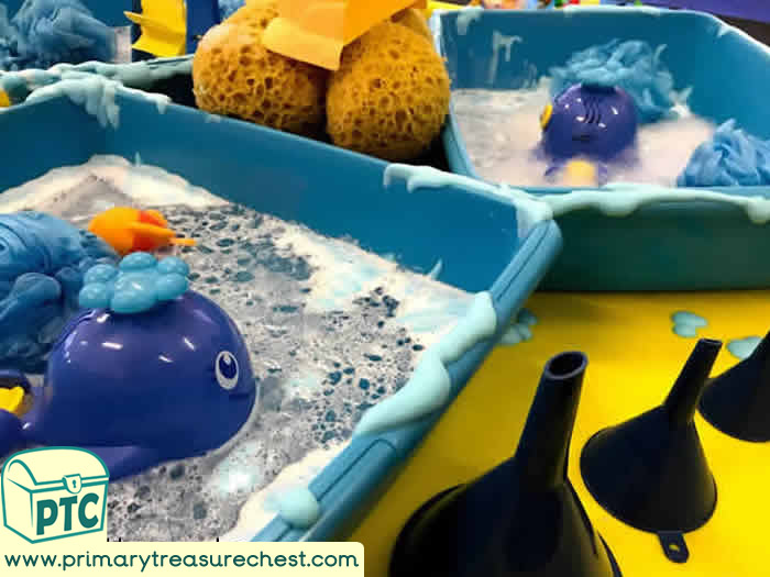 Pirates Water Play - Role Play  Sensory Play - Tuff Tray Ideas Early Years – Tuff Spot / Nursery / Primary