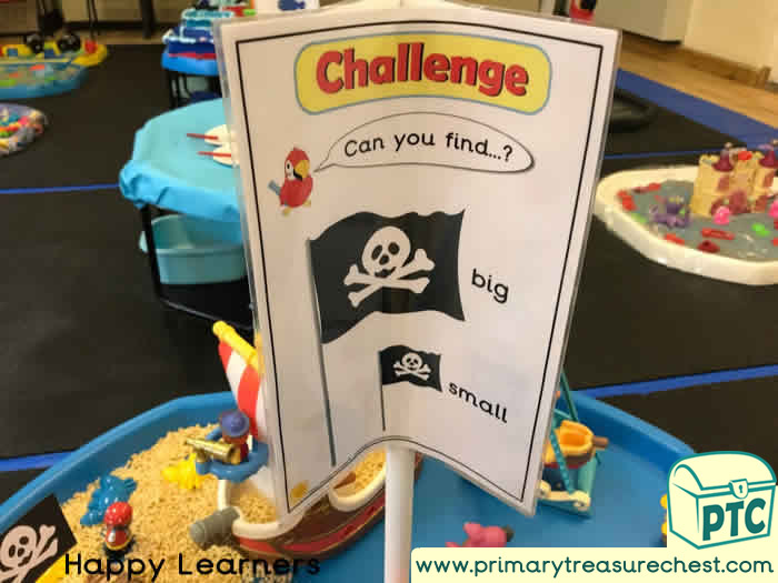 Pirates sensory small world play  - Role Play  Sensory Play - Tuff Tray Ideas Early Years – Tuff Spot / Nursery / Primary