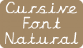 Cursive Natural