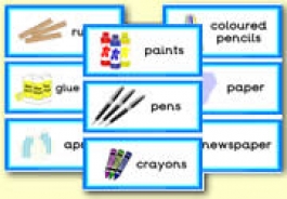 Classroom Equipment Drawer Labels & Posters