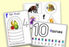 'f' Themed Phonics/Letter Sounds Activities