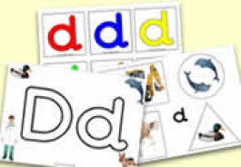 'd' Themed Phonics/Letter Sounds Activities