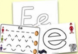 'e' Themed Phonics/Letter Sounds Activities