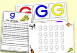 'g' Themed Phonics/Letter Sounds Activities