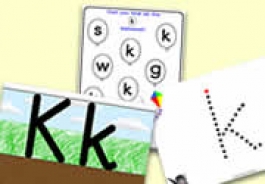 'k' Themed Phonics/Letter Sounds Activities