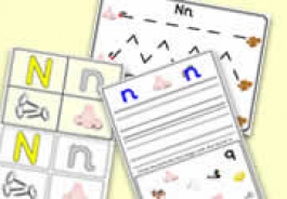 'n' Themed Phonics/Letter Sounds Activities