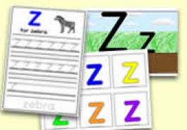 'z' Themed Phonics/Letter Sounds Activities