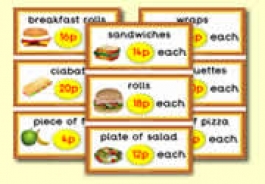 Sandwich Shop Role Play Resources