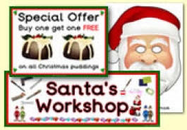 Santa's Grotto/Workshop Role Play Resources