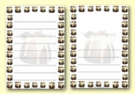 Christmas Themed Page Borders / Writing Frames