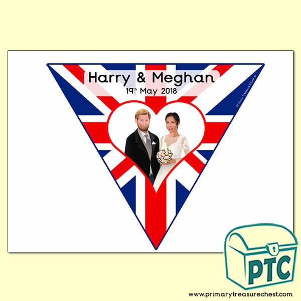 Harry and Meghan royal wedding bunting