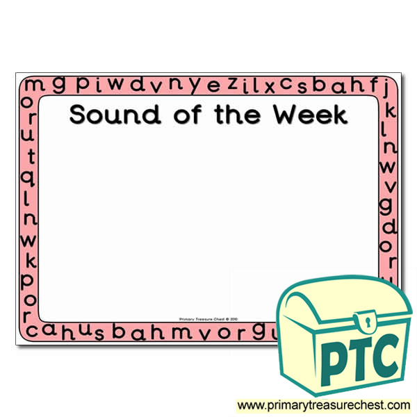 Sound of the Week Poster