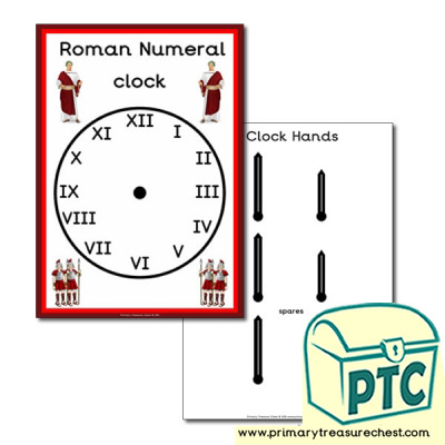 Roman Numeral Clock