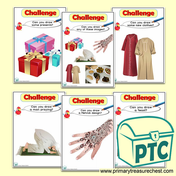 Eid al-Fitr Themed ICT Challenge Cards