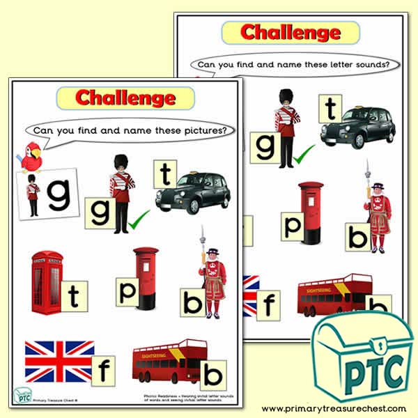 London Tuff Tray Phonic Challenges 