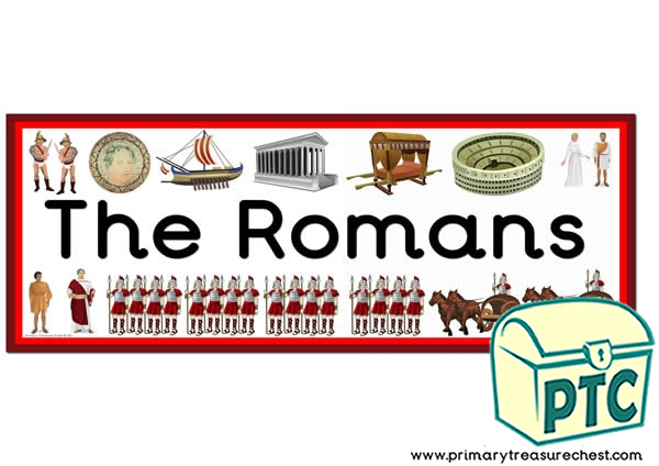 'The Romans'  Display Heading/Classroom Banner 
