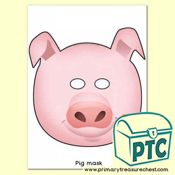 Pig Role Play Mask 
